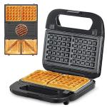 Reemix 3-in-1 Waffle, Grill & Sandwich Maker