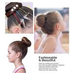 Large TwistyTieLB Hair Donut Bun Maker, 2PCS