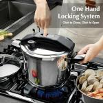 KOCH SYSTEME CS 8.5 Quart Stainless Steel Pressure Cooker