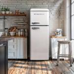 Frigidaire Retro 2-Door Apartment Refrigerator, 7.5 cu ft
