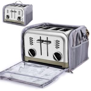 Toaster Cover for 4 Slice Wide Slot