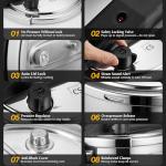 KOCH SYSTEME CS 8.5 Quart Stainless Steel Pressure Cooker