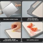 Double-Sided Stainless Steel Cutting Board with Handle