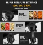 KOCH SYSTEME CS 8.5 Quart Stainless Steel Pressure Cooker