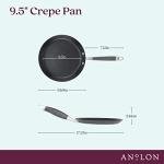 Anolon Advanced Nonstick Crepe Pan, 9.5 Inch
