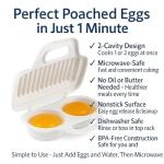 Microwave Egg Poacher from DINY Home - BPA Free