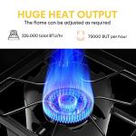 VIVOHOME 225,000 BTU 3-Burner Outdoor Gas Stove