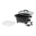 NESCO 12-Inch Extra Deep Electric Skillet, Black