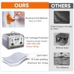 Toaster Cover for 4 Slice Wide Slot