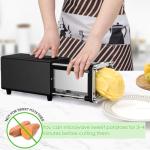 YOTAN Electric French Fry Cutter - 1/2 & 3/8 Inch