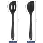 Heat Resistant Silicone Cooking Spoon Set, 12.5