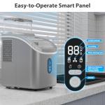 Portable Countertop Ice Maker with Self-Cleaning функции