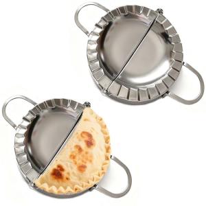 Stainless Steel Tortilla Crimper and Sealer Set