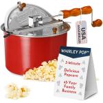 Whirley-Pop Red Popcorn Popper with Nylon Gear