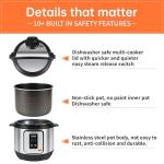 KINGBULL 12-in-1 Electric Pressure Cooker & Pot