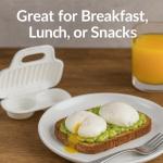 Microwave Egg Poacher from DINY Home - BPA Free