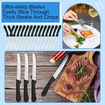 Geelin 50-Piece Serrated Steak Knife Set