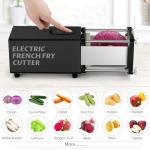 YOTAN Electric French Fry Cutter - 1/2 & 3/8 Inch