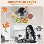 OLIXIS 450W Electric Food Processor and Meat Grinder