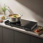 BISTROOM 1800W Double Induction Cooktop with Timer