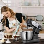 GEFT 6 QT Tilt-Head Stand Mixer, Black