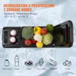 VEVOR Portable Car Refrigerator and Freezer 15L