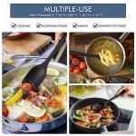 Heat Resistant Silicone Cooking Spoon Set, 12.5