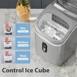 Portable Countertop Ice Maker with Self-Cleaning функции