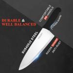 BOLEXINO 10-Inch Carbon Stainless Steel Chef Knife