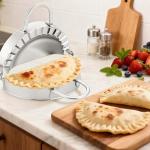 Stainless Steel Tortilla Crimper and Sealer Set