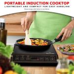 Duxtop 1800W Portable Induction Cooktop Burner