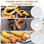 Churro Maker Kit with Discs and Piping Bag