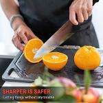 BOLEXINO 10-Inch Carbon Stainless Steel Chef Knife