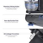 GEFT 6 QT Tilt-Head Stand Mixer, Black