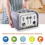 Toaster Cover for 4 Slice Wide Slot