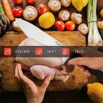 BOLEXINO 10-Inch Carbon Stainless Steel Chef Knife