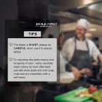 BOLEXINO 10-Inch Carbon Stainless Steel Chef Knife