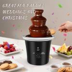 Mini Electric Chocolate Fondue Fountain Machine
