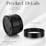 Patelai 4-Pack Leak-Proof Plastic Storage Containers