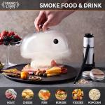 Glass Cloche Food Smoker by Smoky Crafts