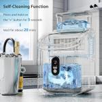 Portable Countertop Ice Maker with Self-Cleaning функции
