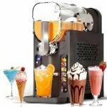 Garvee Slushie Machine for Home No Ice Needed, Frozen Drink Maker with LED Display & 6 Pre-Set Programs, 70 oz Large Capacity for Frozen Margaritas,Frappés,Ice Cream, Dark Gray
