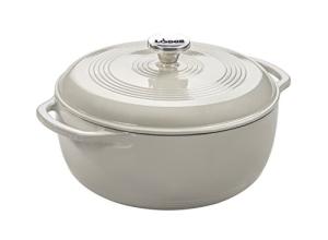 Lodge 6 Quart Enameled Cast Iron Dutch Oven