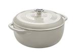 Lodge 6 Quart Enameled Cast Iron Dutch Oven