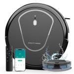 Bagotte Robot Vacuum and Mop Combo, 3-in-1 Robotic Vacuum Cleaner, 5000Pa Strong Suction with Auto Recharging,Tangle Free, Timing Function, App/WiFi/Voice/Remote for Hard Floor and Pet Hair