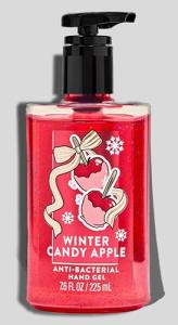 Bath and Body Winter Candy Apple Full Size Hand Sanitizer - Large Size Hand Sanitizers for Office, Desk, Bathroom, Sink, Countertop - 7.6 ounce each