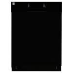 Kenmore 22-14589 24" Built-In Dishwasher - UltraWash, SmartWash, Sanitize Rinse, SmartDry, and Leak Detection - 14 Place Settings - 57 DBA - ENERGY STAR Certified - 24" - Black