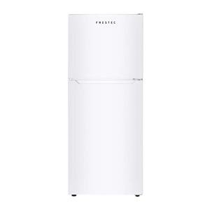 Frestec 12.1 CU' Refrigerator with Freezer, Apartment Size Refrigerator Top Freezer, 2 Door Fridge with Adjustable Thermostat Control, Freestanding, Door Swing, White (FR 1202 WH)