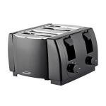 Brentwood TS-285 Toaster Cool Touch,4-Slice,Black