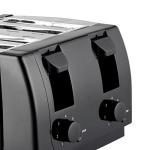 Brentwood TS-285 Toaster Cool Touch,4-Slice,Black
